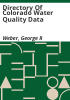 Directory_of_Colorado_water_quality_data