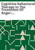 Cognitive-behavioral_therapy_in_the_treatment_of_anger