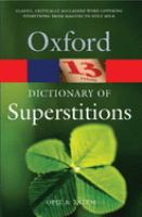 A_Dictionary_of_superstitions