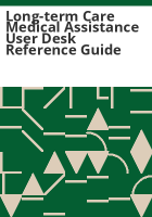 Long-term_care_medical_assistance_user_desk_reference_guide