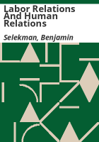 Labor_relations_and_human_relations