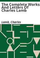 The_complete_works_and_letters_of_Charles_Lamb