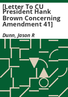 _Letter_to_CU_President_Hank_Brown_concerning_Amendment_41_