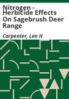 Nitrogen_-_herbicide_effects_on_sagebrush_deer_range