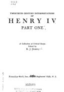 Twentieth_century_interpretations_of_Henry_IV__part_one