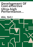 Development_of_cost-effective_ultra-high_performance_concrete__UHPC__for_Colorado_s_sustainable_infrastructure